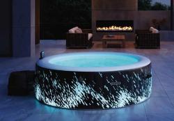 Бассейн СПА "DELUXE ROUND BUBBLE"4 персоны (196х71см)1шт/упак 28494										 - фото 5